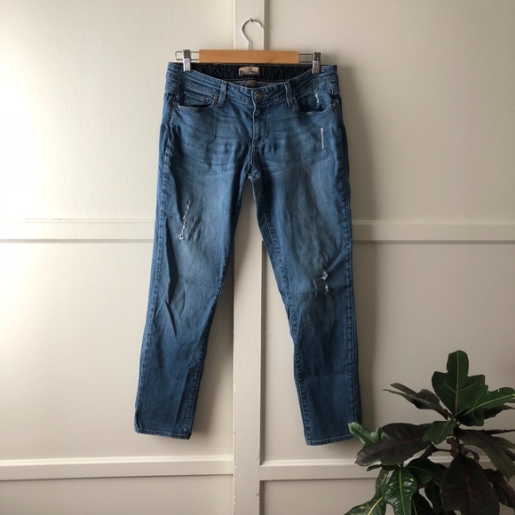 BOGO50% Paige Boyfriend Jeans in Donovan RARE - Picture 2 of 7